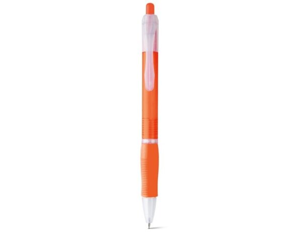 Bolígrafo con antideslizante Slim Bk naranja