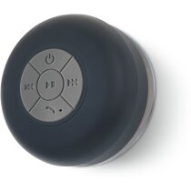 Altavoz bluetooth para ducha negra