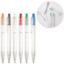 Bolígrafo Harlan rPET reciclado promocional azul