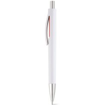 Bolígrafo Straced ligero con diseño moderno y clip a color barato