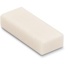 Goma de borrar pequeña blanca Goma de borrar pequeña blanca