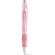 boligrafo de plastico ergonomico personalizado rosa