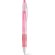 Bolígrafo de plástico Slim ergonómico personalizado rosa