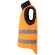 Chaleco acolchado reversible Diana con bolsillos y reflectantes Naranja detalle 5