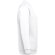 Sudadera unisex Delta Wh en algodón y poliéster Blanco detalle 4