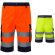 Bermudas polar bicolor de alta visibilidad Hades detalle 1