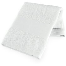 Toalla de algodón de rizo 400 gr 50x60 cm personalizada blanca Toalla de algodón de rizo 400 gr 50x60 cm personalizada blanca