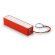 bateria portatil de litio 2000 mah personalizada roja