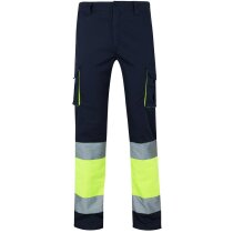 Pantalón bicolor VL Zeus con bandas reflectantes