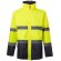 Parka bicolor themis large alta visibilidad reflectante Gris/Amarillo