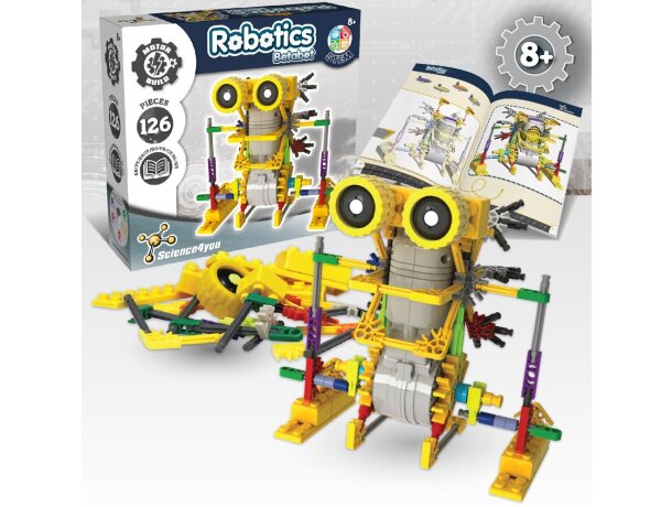 Robot educativo Betabot con rompecabezas de ensamblaje 100 piezas Multicolor detalle 4