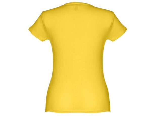 Camisetas manga corta corte entallado de algodón 150 g/m2 Thc Sofia Amarillo detalle 72