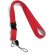 Lanyard Anquetil doble de colores personalizado rojo