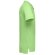 Polo Adam de algodón piqué cardado con cuello canalé Verde claro detalle 43