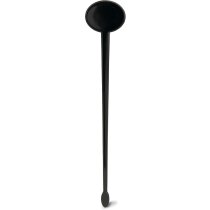 Agitador de cóctel de plástico personalizado negro