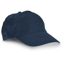 Gorra sencilla de colores talla de niño azul Gorra sencilla de colores talla de niño azul