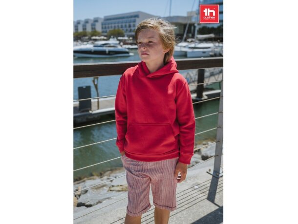 Sudadera Phoenix Kids con capucha para niños, algodón y poliéster detalle 2