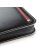 Portafolios Bielo A4 de polpiel con calculadora personalizado rojo