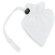 Bolsa sencilla plegable poliéster 190t blanco