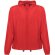 Cortavientos thc dubliners unisex nailon reciclado con capucha Rojo