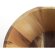 Ensaladera Sage de madera de acacia certificada FSC Natural oscuro detalle 6