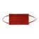 Grance. mascarilla textil reutilizable rojo