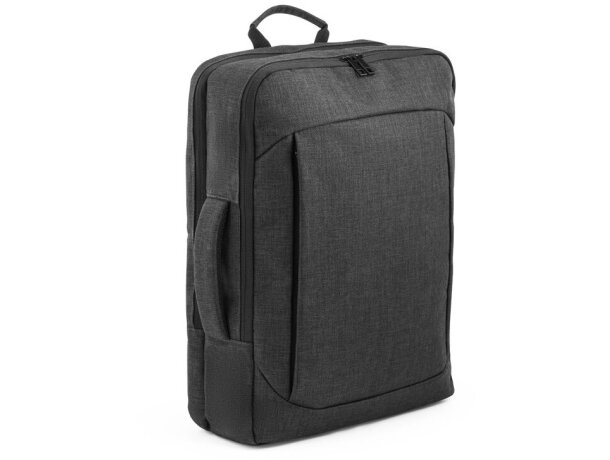 Mochila Alexandria portátil 15.6 convertible maletín poliéster Gris oscuro detalle 13