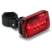 Luz trasera para bicicleta o mochila personalizada roja Luz trasera para bicicleta o mochila personalizada roja