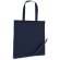 Bolsa sencilla plegable poliéster 190t azul marino