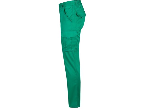 Pantalón lugh multibolsillos elástico con bolsillos de fuelle Verde detalle 29