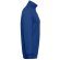 Sudadera Budapest unisex con cremallera y cinturilla canalé Azul royal detalle 16