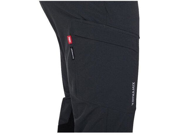 Pantalón VL Selene de nailon reciclado con detalles reflectantes Gris detalle 16