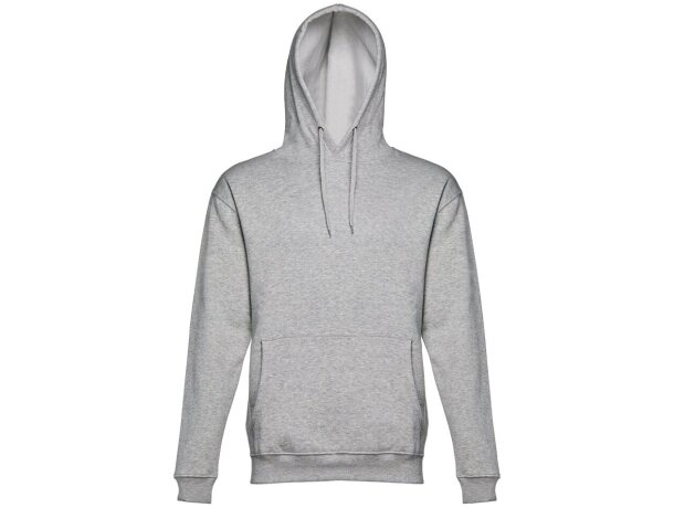 Sudadera unisex con capucha phoenix en algodón y poliéster Gris claro matizado detalle 11