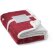 Manta Heiden polar 225 g / m² burdeos