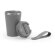 Vaso térmico Spitz de acero inoxidable reciclado con acabado mate Gris detalle 9