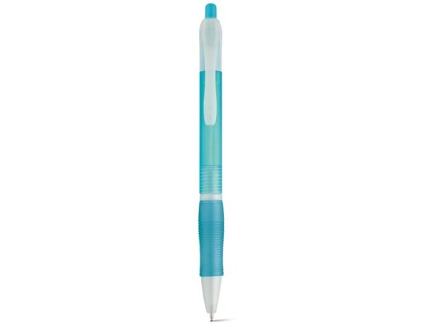 Bolígrafo con antideslizante Slim Bk azul claro