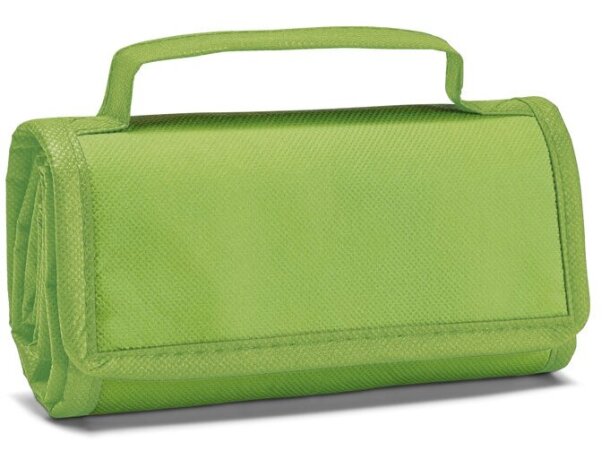 Bolsa Osaka térmica plegable con cierre de velcro Verde claro detalle 2