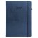 Agenda b5 waters en pu al agua con papel fsc certificado Azul detalle 7