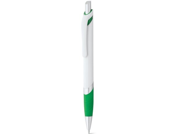 Bolígrafo con antideslizante MOLLA. Verde detalle 3