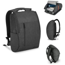 Mochila para portátil de 15 de poliéster con compartimentos acolchados