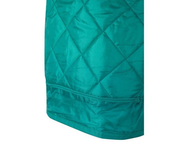 Parka bicolor themis large alta visibilidad reflectante Verde/Amarillo detalle 12