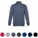 Sudadera Budapest unisex con cremallera y cinturilla canalé detalle 1