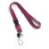 lanyard doble de colores personalizado violeta