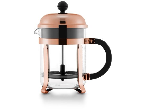 Cafetera Chambord Copper personalizado émbolo acero cobre 500ml Cobre detalle 5