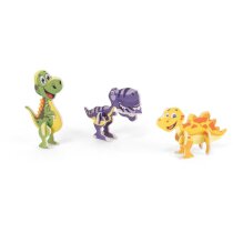 Puzzle 3d de papel dinosaurio eva 90mm