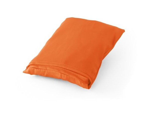 Bolsa Plaka Plegable tipo camiseta naranja