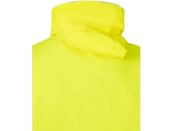 Parka bicolor themis large alta visibilidad reflectante Gris/Amarillo detalle 18