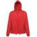 Cortavientos thc dubliners unisex nailon reciclado con capucha Rojo detalle 14