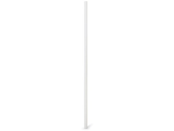 Pajita Drinky de silicona reutilizable blanco