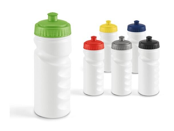 Botella Lowry deportiva con cuerpo blanco 550 ml personalizada
